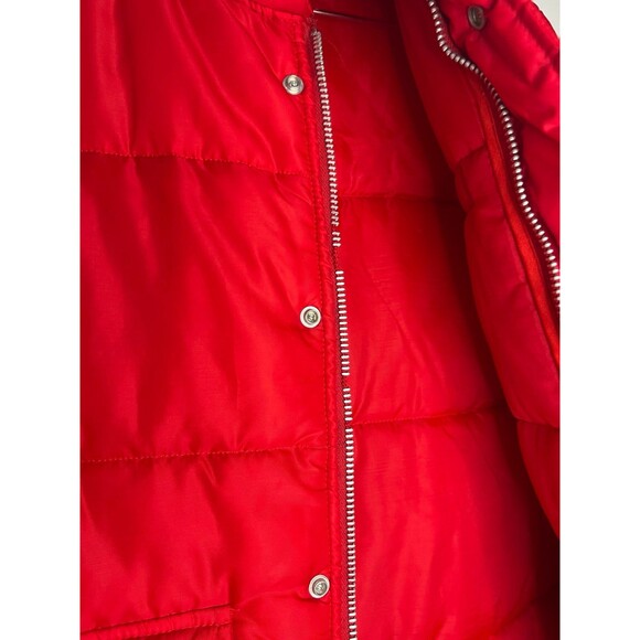 New Holland Vintage Puffer Work Jacket Farming Tractor Supply by Swingster - Picture 6 of 8